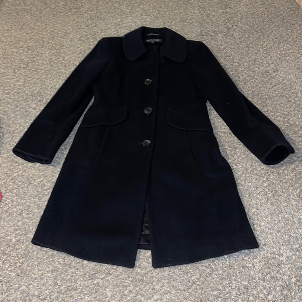 Anne Klein black Pea coat